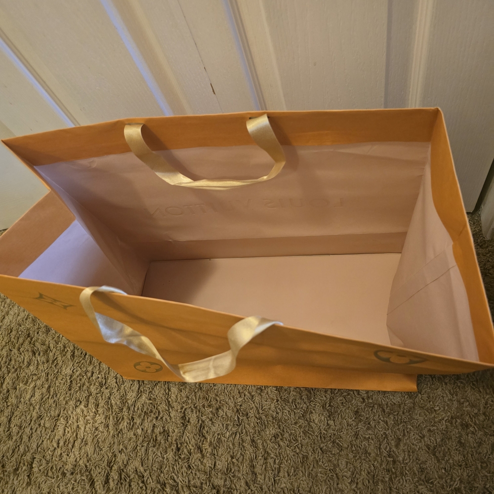 Louis Vuitton Orange Shopping Bag - Picture 4 of 4